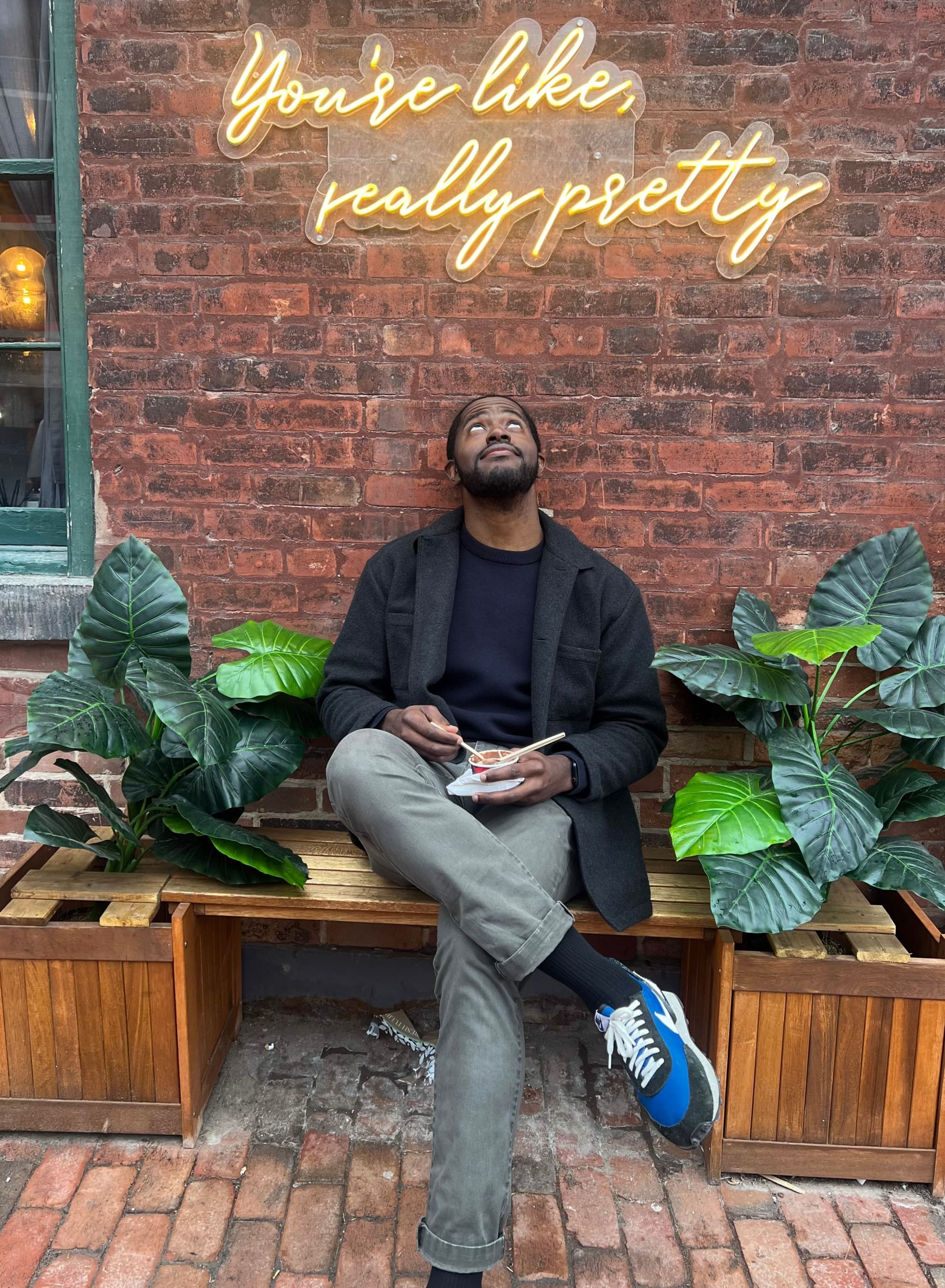 You're like, really pretty